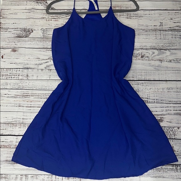 Truth Women's Mini Dress - Royal‎ Blue - Picture 1 of 7